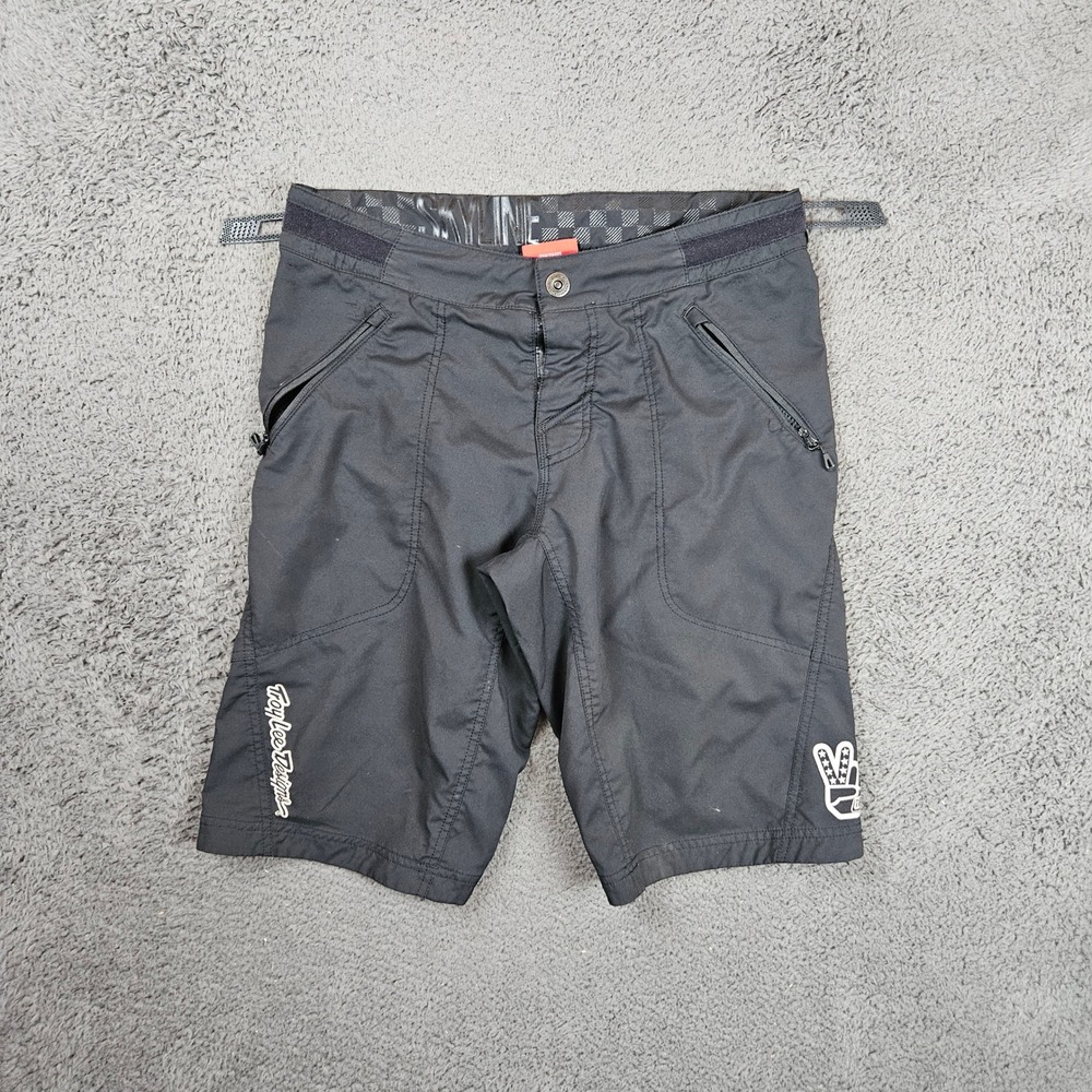 Troy Lee Designs Skyline Mens Black MTB Mountain Bike Shorts Adjustable Waist 34